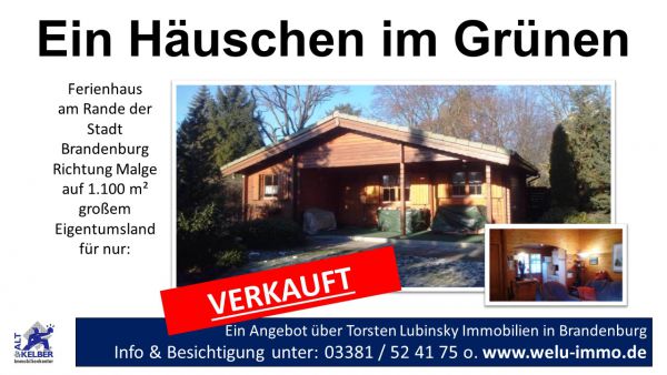 Sommerhaus pf.MH  verkauft Sommerhaus pf.MH  verkauft