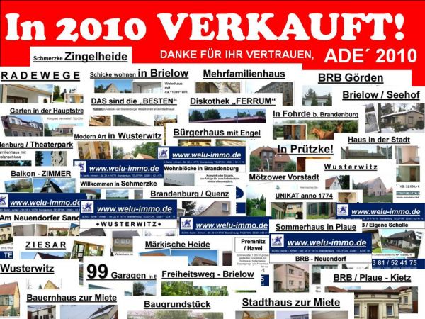 VERKAUFT 2010 VERKAUFT 2010