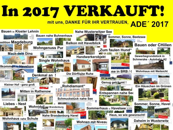VERKAUFT 2017 VERKAUFT 2017
