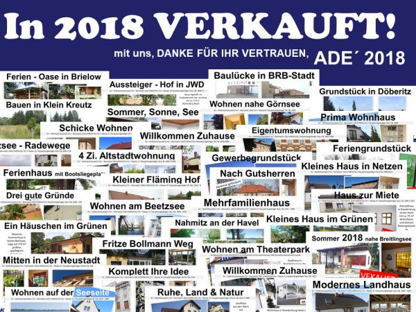VERKAUFT 2018 VERKAUFT 2018