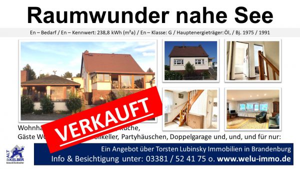 EFH Brandenburg Stadtrand2  neu 23.10.20  verkauft EFH Brandenburg Stadtrand2  neu 23.10.20  verkauft