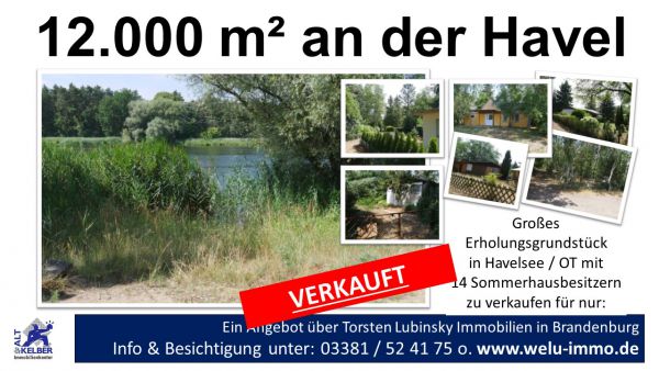 Havelgrundst  ck SH  verkauft Havelgrundst  ck SH  verkauft