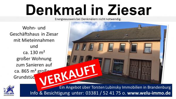 WGH in Ziesar  verkauft WGH in Ziesar  verkauft