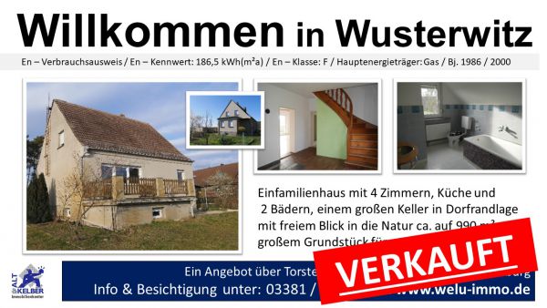 Wusterwitz MH  verkauft Wusterwitz MH  verkauft