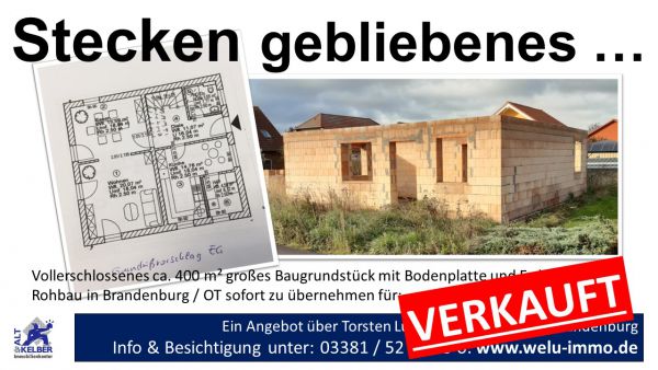 rohbau schmerzke  verkauft rohbau schmerzke  verkauft