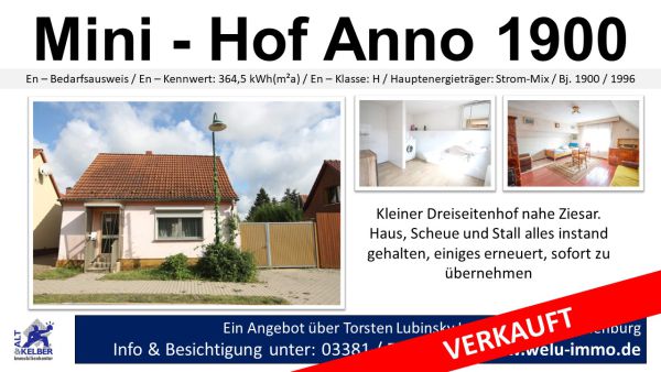 Bauernhaus in Zitz  verkauft  23.05.22 Bauernhaus in Zitz  verkauft  23.05.22