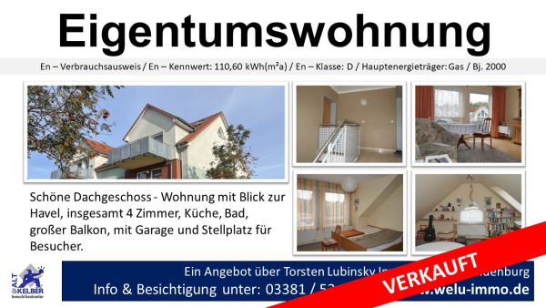 ETW mit Havelblick TL  verkauft ETW mit Havelblick TL  verkauft