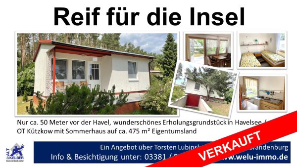 Insel Havelsee  verkauft Insel Havelsee  verkauft