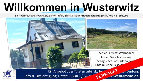 Wusterwitz MH  verkauft Wusterwitz MH  verkauft