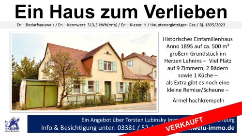 neu ab 11.04.25  efh in lehnin  verkauft .11.25