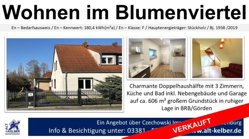 haushaelfte blumenviertel   verkauft